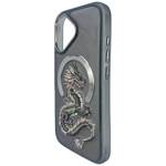 Etui Nimmy Dragon do iPhone 16 szary