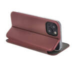 Etui Smart Diva do Samsung Galaxy S24 Plus burgundowe