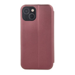 Etui Smart Diva do iPhone 16 Plus 6,7&quot; burgundowe