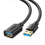 Extended cable  Male USB-A to Female USB-A UGREEN USB 3.0 2m (black)