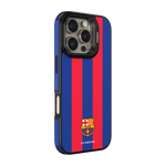 FC Barcelona Case for iPhone 16 Pro Magnetic Case MagSafe OCFCBMCIP16PBG BG