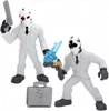FORTNITE - SET OF TWO FIGURES WITH ACCESSORIES BATTLE ROYALE COLLECTION 13X18CM