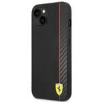 Ferrari FEHCP14MAXBK iPhone 14 Plus / 15 Plus 6.7" czarny/black hardcase Carbon