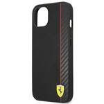 Ferrari FEHCP14MAXBK iPhone 14 Plus / 15 Plus 6.7" czarny/black hardcase Carbon