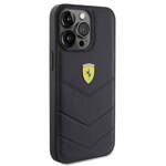 Ferrari FEHCP15XRDUK iPhone 15 Pro Max 6.7" czarny/black hardcase Quilted Metal Logo