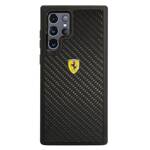 Ferrari FEHCS22LFCAK S22 Ultra S908 czarny/black hardcase On Track Real Carbon