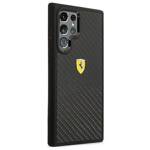 Ferrari FEHCS22LFCAK S22 Ultra S908 czarny/black hardcase On Track Real Carbon