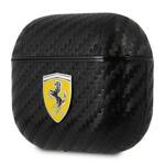 Ferrari FESA3CABK AirPods 3 cover czarny/black On Track PU Carbon