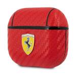 Ferrari FESA3CARE AirPods 3 cover czerwony/red On Track PU Carbon