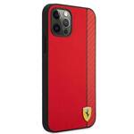 Ferrari FESAXHCP12LRE iPhone 12 Pro Max 6,7" czerwony/red hardcase On Track Carbon Stripe