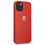 Ferrari FESSIHCP13SRE iPhone 13 mini 5,4" czerwony/red hardcase Silicone