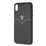 Ferrari Hardcase FEOVEHCI65BK iPhone Xs Max black/czarny Off Track Victory