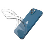 GEL CASE COVER FOR ULTRA CLEAR 0.5MM IPHONE 14 TRANSPARENT