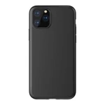 GEL FLEXIBLE COVER FOR IPHONE 15 PLUS SOFT CASE - BLACK