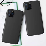 GEL FLEXIBLE COVER FOR IPHONE 15 PLUS SOFT CASE - BLACK