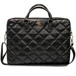 GUESS BAG GUCB15ZPSQSSGK 16" BLACK/BLACK QUILTED 4G