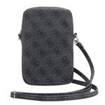 GUESS BAG GUWBZP4GTFSK BLACK/BLACK ZIP 4G TRIANGLE