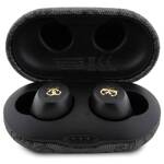 GUESS BLUETOOTH HEADPHONES GUTWSP4EGK TWS + ENC BLACK/BLACK 4G METAL DOCK