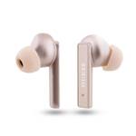 GUESS BLUETOOTH HEADPHONES GUTWSSU20ALEGP TWS + PINK GOLDEN/ROSE GOLD PRINTED LOGO