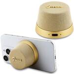 GUESS BLUETOOTH SPEAKER GUWSC3ALSMD SPEAKER STAND GOLDEN/GOLD MAGNETIC SCRIPT METAL