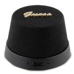 GUESS BLUETOOTH SPEAKER GWWSC3ALSMK SPEAKER STAND CZARNY/BLACK MAGNETIC SCRIPT METAL