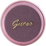 GUESS BLUETOOTH SPEAKER GWWSC3ALSMP SPEAKER STAND PINK/PINK MAGNETIC SCRIPT METAL