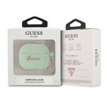 GUESS GUA3LSCHSN AIRPODS 3 COVER GREEN/GREEN SILICONE CHARM HEART COLLECTION