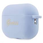 GUESS GUAP2LSCHSB AIRPODS PRO 2 (2022/2023) BLUE COVER/BLUE SILICONE CHARM HEART COLLECTION