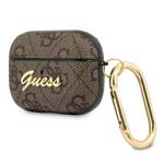 GUESS GUAP4GSMW AIRPODS PRO COVER BRONZE/BROWN 4G SCRIPT METAL COLLECTION