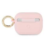 GUESS GUAPSSI AIRPODS PRO COVER PINK/PINK SILICONE VINTAGE SCRIPT