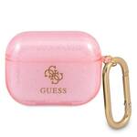 GUESS GUAPUCG4GP AIRPODS PRO COVER PINK/PINK GLITTER COLLECTION