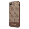 GUESS GUHCI8G4GBRB IPHONE 7/8/SE 2020/SE 2022 BRONAT/BROWN HARD CASE 4G STRIPE COLLECTION