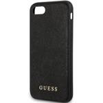 GUESS GUHCI8SLSABK IPHONE 7/8 / SE 2020 / SE 2022 CZARNY / BLACK SAFFIANO COLLECTION