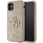 GUESS GUHCN61HG4SGD IPHONE 11 / XR 6.1 "ZLOTY / GOLD HARDCASE GLITTER SCRIPT BIG 4G