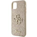 GUESS GUHCN61HG4SGD IPHONE 11 / XR 6.1 "ZLOTY / GOLD HARDCASE GLITTER SCRIPT BIG 4G