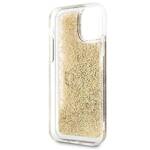 GUESS GUHCN61LG4GGO IPHONE 11 6.1 " / XR ZLOTY / GOLD HARDCASE 4G BIG LIQUID GLITTER