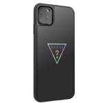 GUESS GUHCN65TRMLBK IPHONE 11 PRO MAX BLACK/BLACK HARD CASE TRIANGLE GLITTER