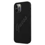 GUESS GUHCP12LLSVSBK IPHONE 12 PRO MAX 6.7 "BLACK/BLACK HARDCASE SCRIPT VINTAGE