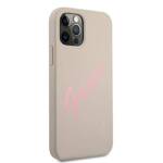 GUESS GUHCP12LLSVSGP IPHONE 12 PRO MAX 6.7 "GRAY PINK/GRAY PINK HARDCASE SILICONE VINTAGE