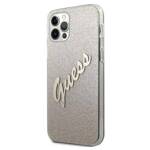 GUESS GUHCP12LPCGLSGO IPHONE 12 PRO MAX 6.7 "GOLD/GOLD HARDCASE GLITTER GRADIENT SCRIPT