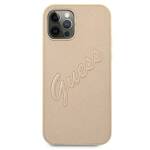 GUESS GUHCP12LRSAVSLG IPHONE 12 PRO MAX 6.7 "GOLD/GOLD HARDCASE SAFFIANO VINTAGE SCRIPT