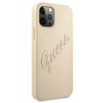 GUESS GUHCP12LRSAVSLG IPHONE 12 PRO MAX 6.7 "GOLD/GOLD HARDCASE SAFFIANO VINTAGE SCRIPT