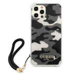 GUESS GUHCP12MKSARBK IPHONE 12/12 PRO 6.1 "BLACK/BLACK HARDCASE CAMO COLLECTION