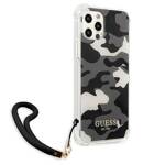 GUESS GUHCP12MKSARBK IPHONE 12/12 PRO 6.1 "BLACK/BLACK HARDCASE CAMO COLLECTION