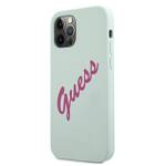 GUESS GUHCP12MLSVSBF IPHONE 12/12 PRO 6.1 "BLUE FUKSJA/BLUE FUSCHIA HARDCASE SILICONE VINTAGE