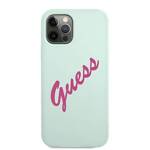 GUESS GUHCP12MLSVSBF IPHONE 12/12 PRO 6.1 "BLUE FUKSJA/BLUE FUSCHIA HARDCASE SILICONE VINTAGE