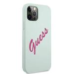 GUESS GUHCP12MLSVSBF IPHONE 12/12 PRO 6.1 "BLUE FUKSJA/BLUE FUSCHIA HARDCASE SILICONE VINTAGE