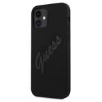 GUESS GUHCP12SVSBK IPHONE 12 MINI 5.4 "BLACK/BLACK HARDCASE SCRIPT VINTAGE