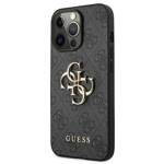 GUESS GUHCP13L4GGGR IPHONE 13 PRO / 13 6.1 "GRAY / GRAY HARDCASE 4G BIG METAL LOGO