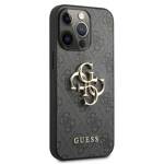 GUESS GUHCP13L4GGGR IPHONE 13 PRO / 13 6.1 "GRAY / GRAY HARDCASE 4G BIG METAL LOGO